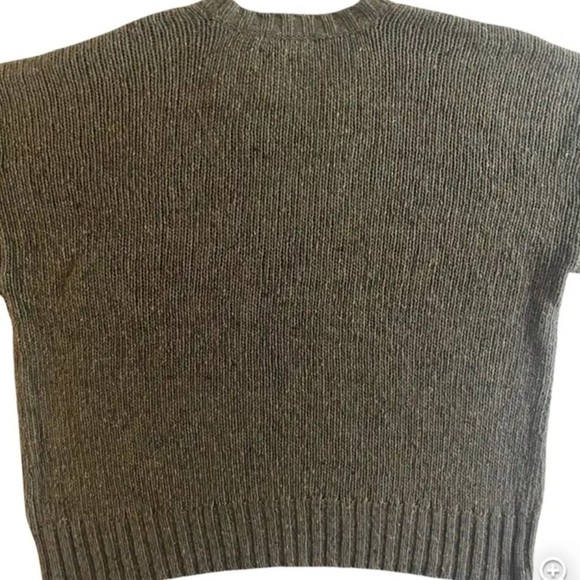Ralph Lauren Lauren XXL Green Wool Alpaca Blend Cable Knit Sweater $165 NWT - Picture 4 of 5